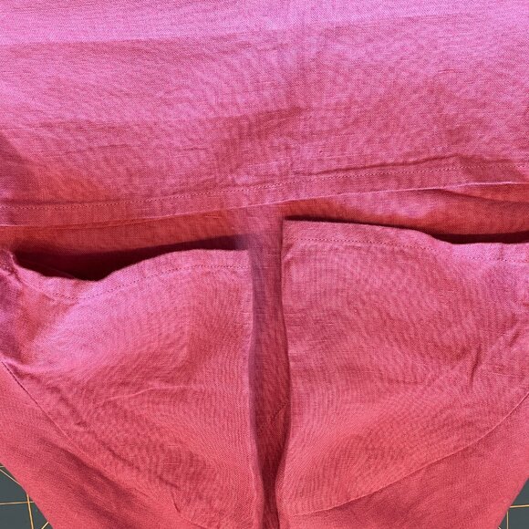 notPERFECTLINEN NPL Large clay linen boxy top - Picture 6 of 8